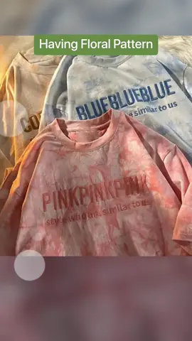 New Oversized Tie Dyed Top Embroidered Letter Men's and Women's Same Style Short sleeved T-shirt Loose Fashion Trend Korean  guys Ganda nang tela nito at mura pah.. check out nyo nah mga guys.. #trendingvideo  #supersale2023  #viraltiktokvedio🥀🥰🥀❤️ 