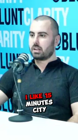 15 minute city, good or bad?🤔 join us on rumble for live streaming every Wednesday 🎥 see link in bio for more details  #bluntclarity #podcast #debate #rogan