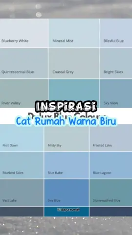 biru laut kek, biru langit kek, birunya cinta kek... semua warna biru bikin sejuk yaa ☺ #catrumah #catrumahminimalis #cattembok #dulux #duluxpaint 