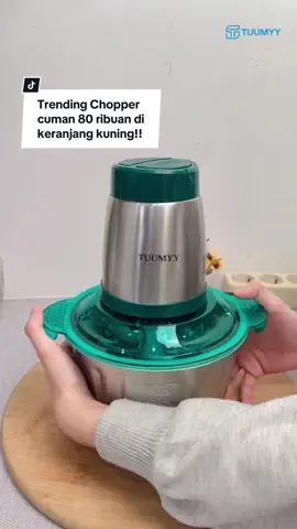 Chopper blender hanya 80 ribuan ada di keranjang kuning#tuumyyindonesia#belilokal#belanjalagiditiktokshop#tiktokshopindonesia#chopperblender#chopperdaging#choppermurah
