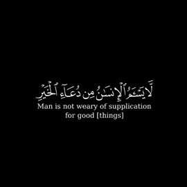 لا يسأم الانسان من دعاء الخير #ماهرالمعيقلي #قران #شاشة_سوداء #قران_كريم #سورة_فصلت 