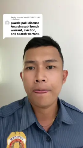 Replying to @user1006233910324 #BenchWarrant #Eviction #SearchWarrant #TeamPNP #SerbisyongNagkakaisa