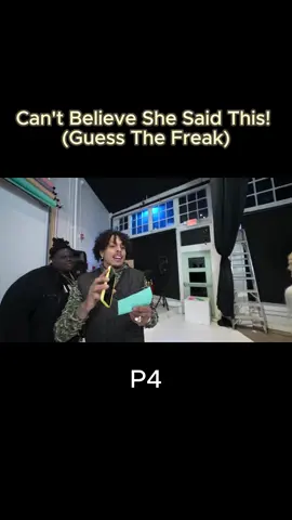 Can't Believe She Said This! (Guess The Freak) #foryou #foryoupage #fyp #dating #women #girls #man 