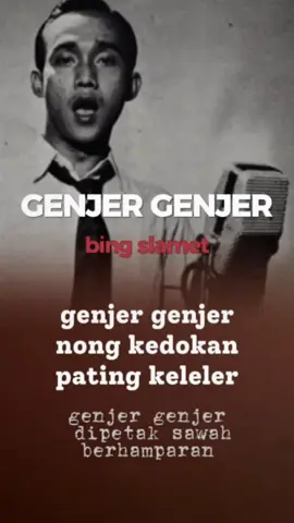 genjer genjer BING SLAMET#lagujadul #laguclasic #bingslamet 