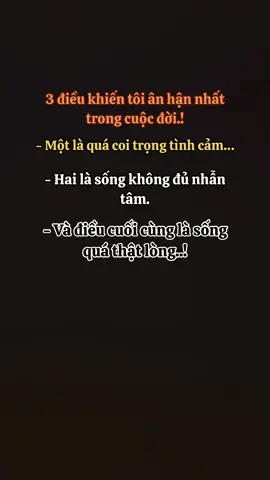 Đó là điều khiến tôi ân hận nhất trong cuộc đời… @🐉1988stt-cảm xúc🍀  @🐉1988stt-cảm xúc🍀  @🐉1988stt-cảm xúc🍀 #nhachaymoingay❤️ #stt_buồn_tâm_trạng #buon_tam_trang #lòngngườikhóđoán #đời #tamtrang #xuhuongtiktok #1988z 