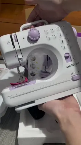 New 【In stock】Portable Sewing Machine Mini Electric Household 12 Stitches Sewing Machine Multifunction Electric Machine#sewingmachine #portablesewingmachine 