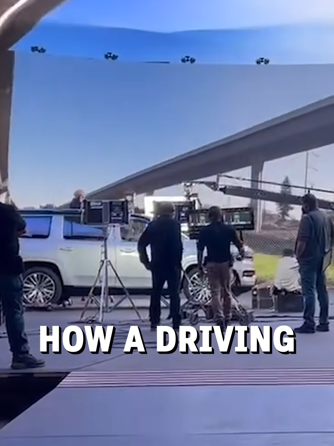 I'd love to take my driving test like this! 🤣 🎥 kellytheyounger #UNILAD  #FYP  #foryou  #foryoupage  #bts  #filming  #movies  #moviescenes  #movieset  #hollywood  #hollywoodstudios  #amazon