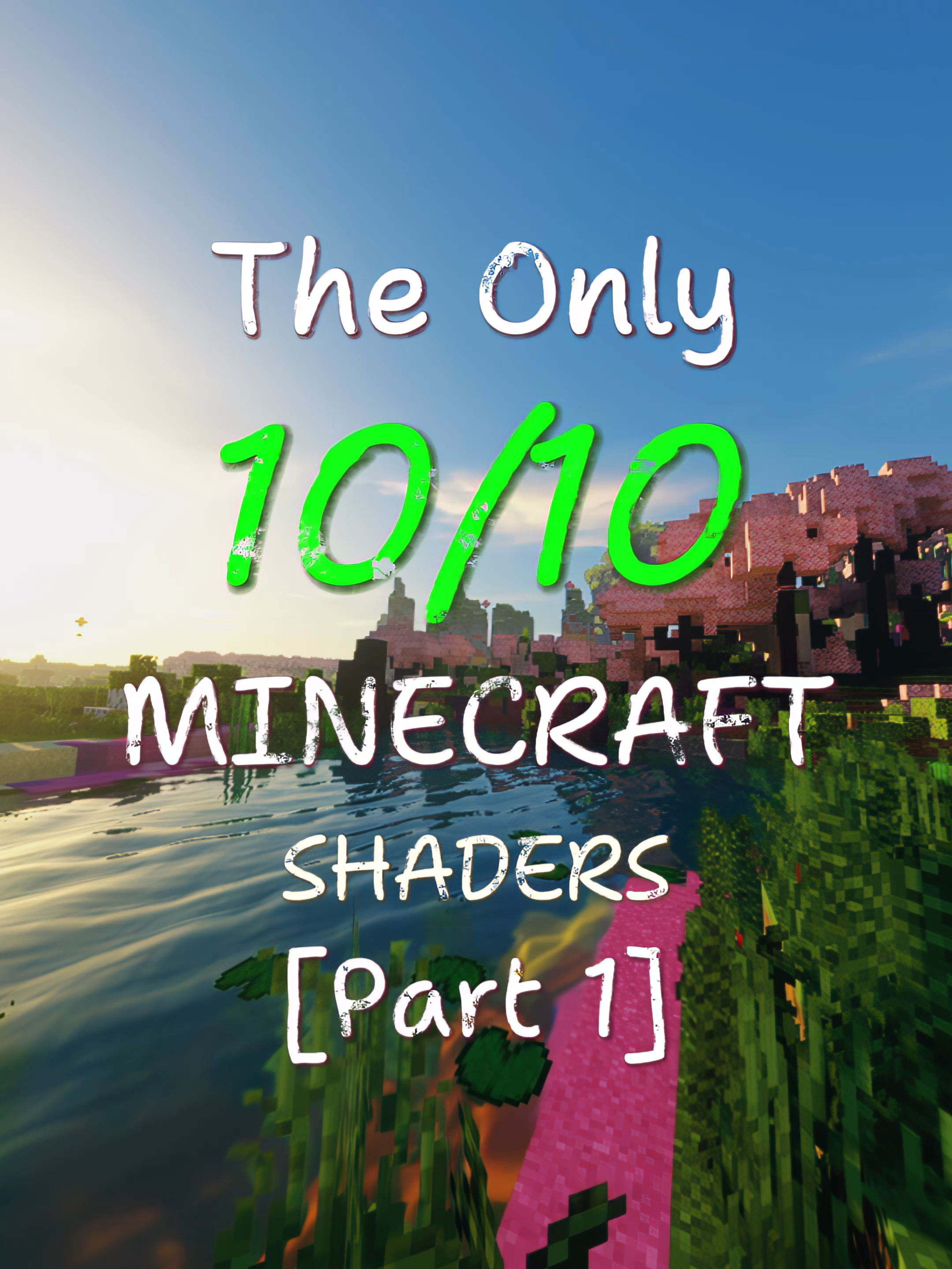 The Only 10/10 Minecraft Shaders Part 1 #Minecraft #shaders #4k #seus #part1 #rtx #raytracing #pfy #xuhuong #shader #Minecraft #edit #tiktok #texturepack