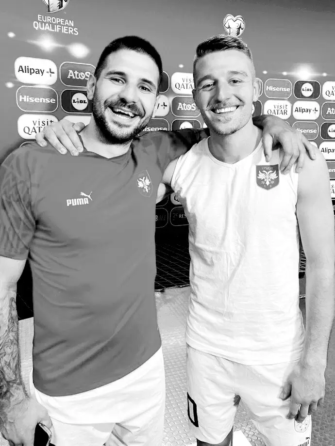 ميترو وسافي 🫦🫦 #fyp #foryou #mitrovic #sergejmilinkovićsavić #alhilal #saudiarabia 