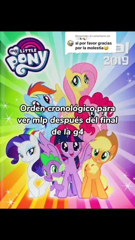 Respuesta a @♡[☕🍂]♡ otra cosa, no considero que sea necesario leerse la temporada 10, pueden mejor verla en resume… PD: Los comics se leen en Ponylatino #mlp #g4 #g5 