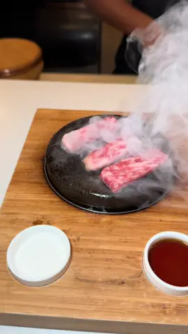 Japanese A5 Wagyu Hot Stone 🤩🥩💨 📍: Miss Crispy Rice 🌆: Miami, FL #foodyfetish #misscrispyrice #a5wagyu #wagyu #miamirestaurants #miamieats #miamifoodie #miamifood 