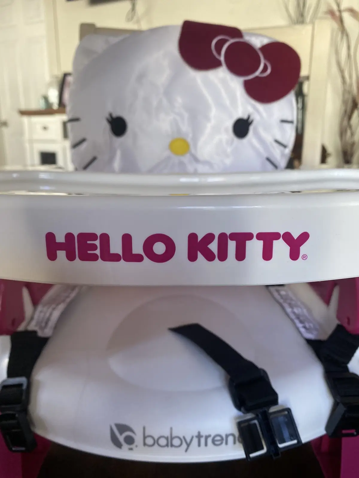 The cutest hello kitty baby feeding chair🫧🌸🍓🌷 #fyp #parat #pink #hellokitty #fupシ #hellokittycheck #hellokittyandfriends #sanriogirl #sanriocore #hellokittygirl #sanrio #HK #sanrioaesthetic #hellokittybaby #hellokittybabies #hellokittychair #sanriobaby #kittybebe 