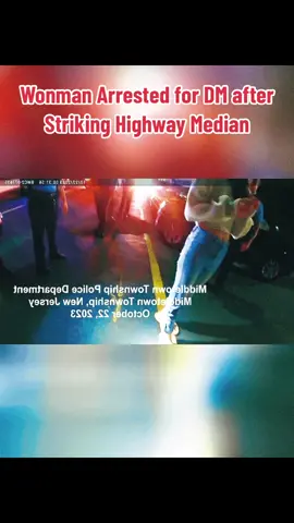 #cops #copsoftiktok #copsontiktok #copsusa #copsus #police #policeofficer #wonman #arrested #for #after #striking #highway #median 
