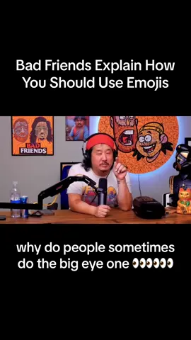 Bad Friends Explain How To Use Emojis 👀👀 | Best Of Patreon: Korean Tossing | #badfriends #badfriendspodcast #badfriendspodcastlive #bobbyleeclipst #bobbylee #badfriendsclips #comedyclips #koreancomedian #comedypodcast #bobbyleecomedy #tiktokcomedy #comedianoftiktok #bobbyleeclips #andrewsantinoclips #patreon #badfriendspatreon 