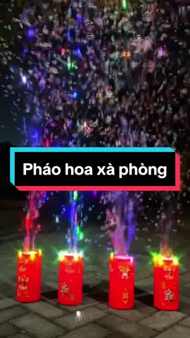 Pháo hoa bong bóng xà phòng, có đèn siêu đẹp, đón tết hết ý #phaohoaxaphong #phaohoabongbongxaphong #maybanbongbong #xuhuong #vairal 