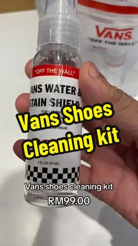 VANS SHOES CLEANING KIT  RETAIL PRICE RM99.00 🏁 ‼️FOR USE ON CANVAS, SUEDE, NUBUCK LEATHER, MESH, NYLON AND SYNTHENTIC LEATHER‼️ 📱 WhatsApp : 03-22765113 ☎️ Call : 03-22765113 📍Store : Vans Nu Sentral #vans #vansoffthewall #vansmalaysia #vansnusentral #vansmyofficial #vansretailprice #vansknuskool #vansmurahmalaysia 