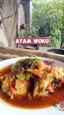 kemana aja aku selama ini ternyata ayam dimasak gini enak bgt biasanya cuma digoreng cocok sambel trasi lalap daun singkong 🙈😁 #ayamwoku #menusederhana #masakanrumahan #dailyminivlog #suasanapedesaan🌾🌿🌴🌲💞📷 