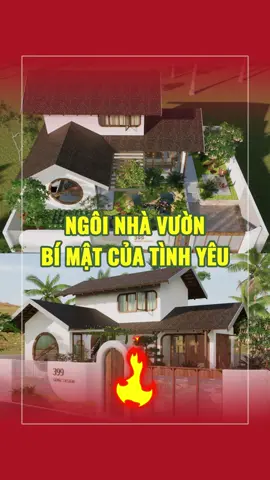 Ngôi nhà vườn nghỉ dưỡng gắn kết tình yêu thương. #nhacap4 #nhadep #xuhuong #LearnOnTikTok #thietkenoithat #xaydung #dcgr #gonic 