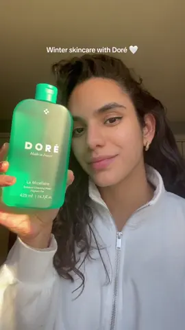 Estoy amando estos 3 productos de @wearedoré en mi rutina de skincare en invierno 🤍🤌🏼  #skincare #beautytutorial #skincareroutine 