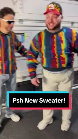 New Sweater! psh! 🥴 @EdBassmaster  #comedy #sweaterweather 
