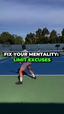 Complaining is of the weak 😤 The more you focus on things you can control, the less you’ll find to complain because more responsibility will be on you. 💪 Then, you’ll have a clear-cut path on how to fix what you need to fix 📈 . . . . . #tennis #tennistips #tennisplayer #tennistraining