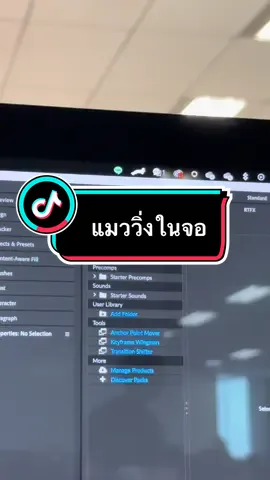 มองแมวทั้งวัน งานไม่เดิน 😂 #runcat #catlover #app #fyp 