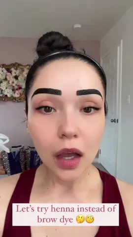 Lets try HENNA for the first time 🔥🧐🤔 #hennatattoo#hennabrows #hennatiktok #brow #browmapping 