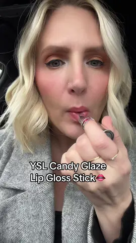 Leave it to me to get lipstick on my teeth during a review😂🫠  #YSL #yslbeauty #sephora #ysllipstick #yslcandyglaze #candyglaze #juicylips #lipgloss #lipstick #fyp #beautyinfluencer #favoritelipstick 