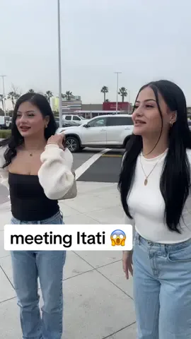 Ahh we met itati. She was so sweet 💕 #fyp #wendyortiz #itatilopez 