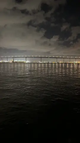 Night views ✨ #SanDiego #California #CoronadoIsland #CoronadoBridge #DowntownSanDiego #Waves 