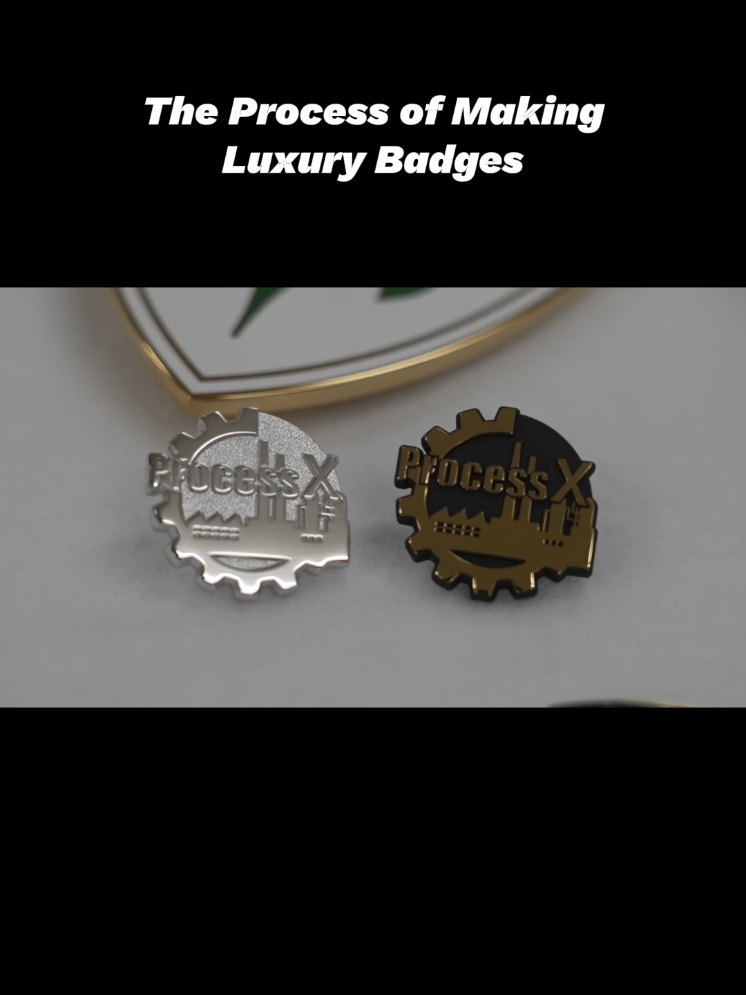 The Process of Making Luxury Badges #process #processvideo #making #production #massproduction #manufacturing #factory #factorywork #viral #fyp #fypシ #foryou #foryoupage #foryourpage #trending