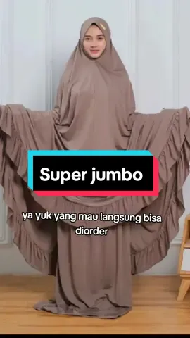 mukena super jumbo dengan penutup dagu Jersey premium #mukenasuperjumbodewasa #mukenapenutupdagu #mukenasuperjumbo 