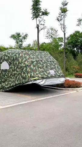 Car automatic folding car shed #sunshade #carshed #parkingshed #cargadget #mobilecarshed 