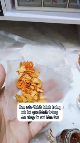 Bánh tráng muối béo nhà An shop cực ngon #banhtrang #banhtrangmuoibeo #banhtranganshop #trending #fyp #food #mukbang  #LearnOnTikTok #foodfestontiktok #xuhuong #ancungtiktok 