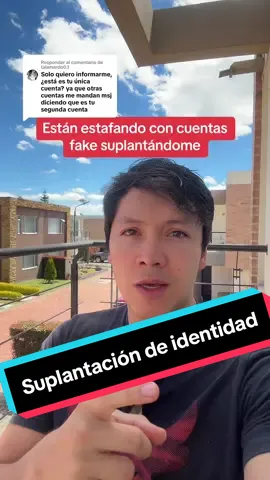 Respuesta a @talamardo0.1 Están suplantando mi identdad, acá les vam tips para que no se dejen engañar. #johanrinconfx #cuentasfake 