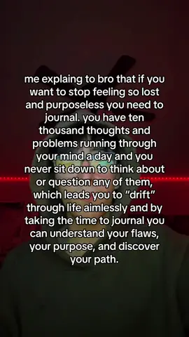 what is bro babbling about #fyp #MentalHealth #mentalhealthtips #journaling