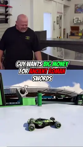 He wants big money😳 #pawnstars #pawn #pawnshop #swords #fyp #fypシ 