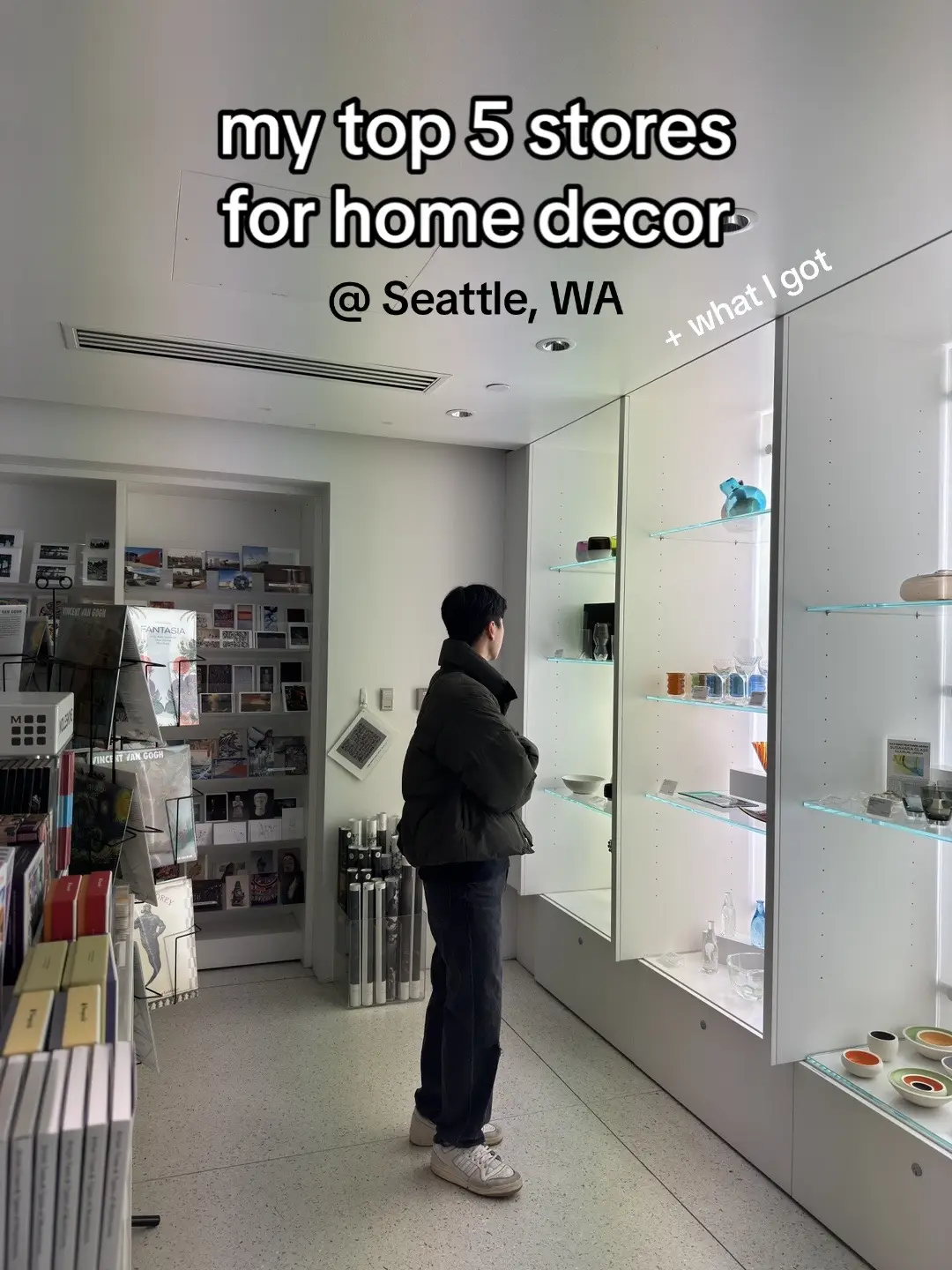 my favourite places to find home decor in Seattle! Which one of these would you go to? 👀 #homedecor #seattle #interiordesign #apartmentdecor #homedecorstore #japandi #bookstore #seattlepottery #minimalist #maximalism 