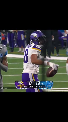 Justin Jeffersons *INCREDIBLE* 200 Yard 1 TD Game vs The Lions