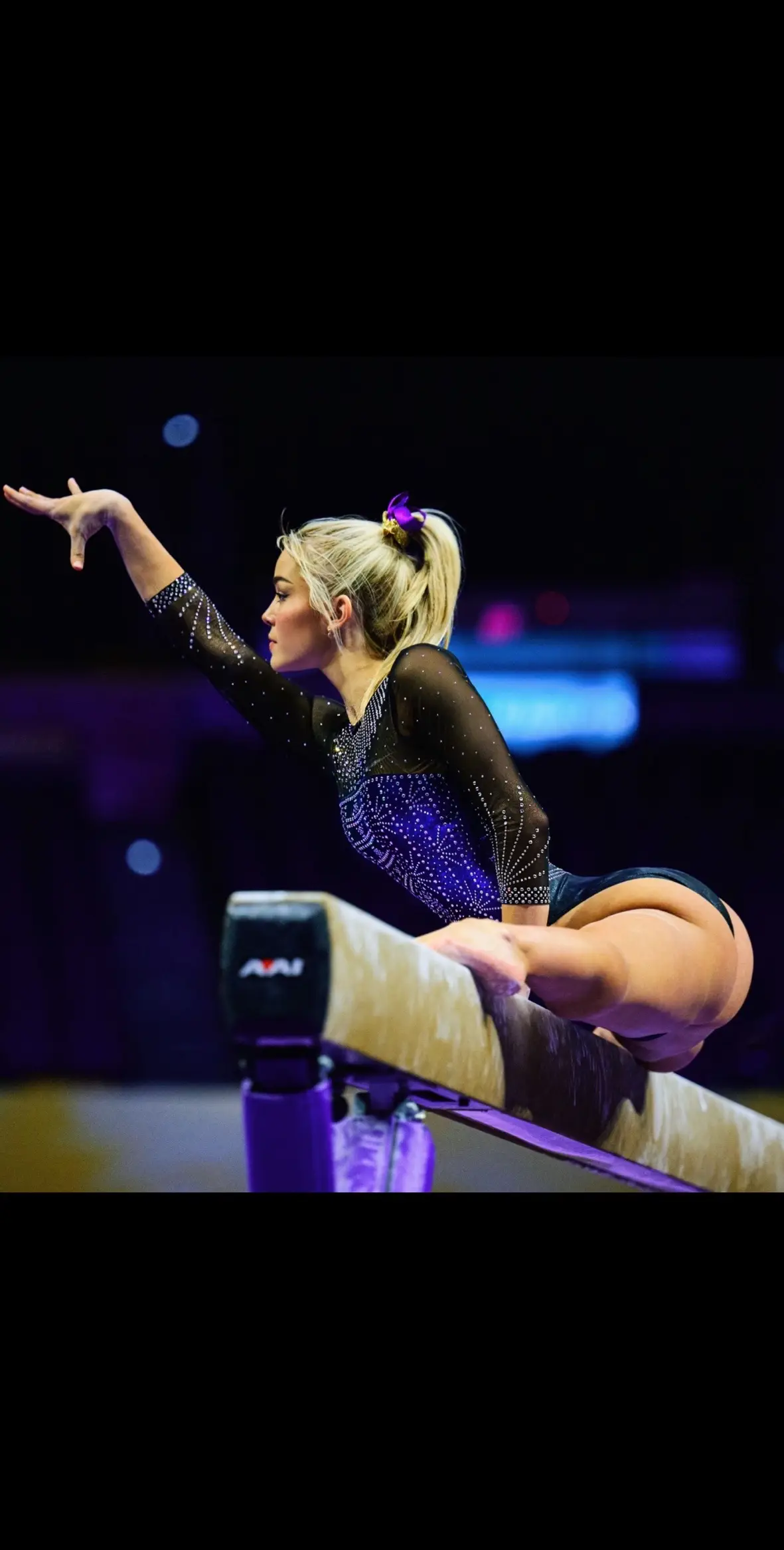 Meet sznnn😼> #gymnastics #lsu 