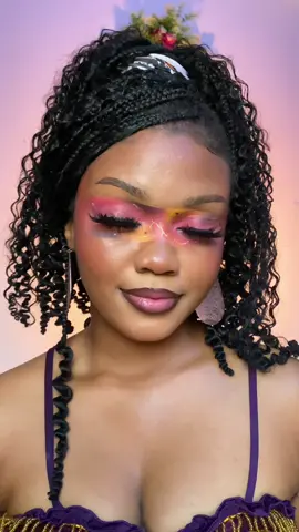 This eyeshadow look is a definition of trust the process💜 Look IB: @beatsbydeb  I love the pigmentation of Trives and Kulture eyeshadow pallet, pairing it with the Golibe concealer palette Is a game changer. Send a dm to Shop both products from @zikelcosmetics🤗 #makeuptutorial #eyeshadowtutorial #tapemakeupchallenge #tapemakeup #fyp Do you think I slayed this look?