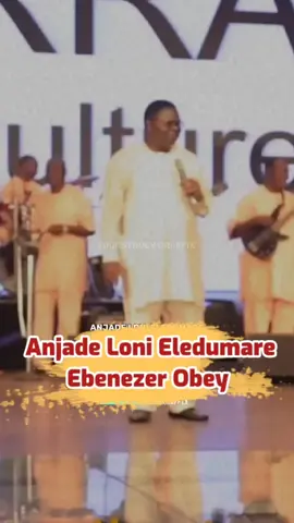 Ebenezer Obey - Anjade Loni Eledumare (Lyrics) #lyrics #lyricsvideo #yorubatiktok #yourstrulygraffix 