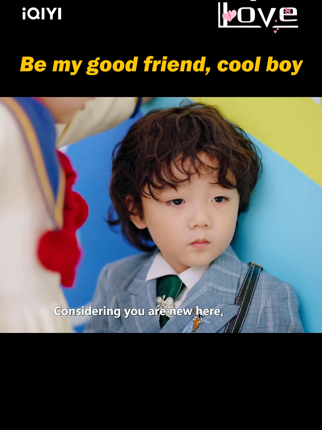 Be my good friend, cool boy #iQIYI #UnforgettableLove #WeiZheming #MilesWei #HuYixuan #Lennon #xiaobao #SunSicheng #ZhanZiTong #cdrama