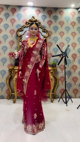 Embarking on a journey of love draped in opulence. Her grace mirrors the richness of tradition, Aastha’s Boutique bride like no other. Mua @Glam by alzina  #Bridalbyaasthasboutique#aasthasboutique #bridallehenga #lehenga #lehengacholi #bridalmakeup #bridetobe #nepalbride #nepalibride #nepalwedding #fashiondesigner #weddingdress #wedding #intimatewedding #bridaloutfit #reelnepal #nepalcouture #bridalcouture 