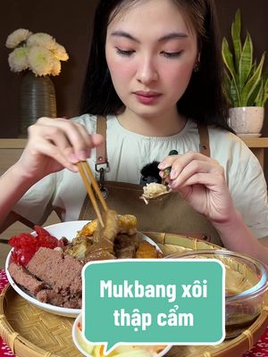 Mukbang xôi thập cẩm #angithuongoi #mukbang #ancungtiktok #xuhuongtiktok #xoithapcam 