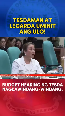 Tesda nasermonan sa senado #seenado #senator #senatehearing #senateofthephilippines #tesda #tesdaman #issue #job #jobseeker #jobs #wage #minimum #minimumwage #nc2 #holder #budget #budgethearing #lorenlegarda #raffytulfoinaction #risahontiveros #fyp #foryou #foryoupage #tiktok #tiktokshop #tiktokph 