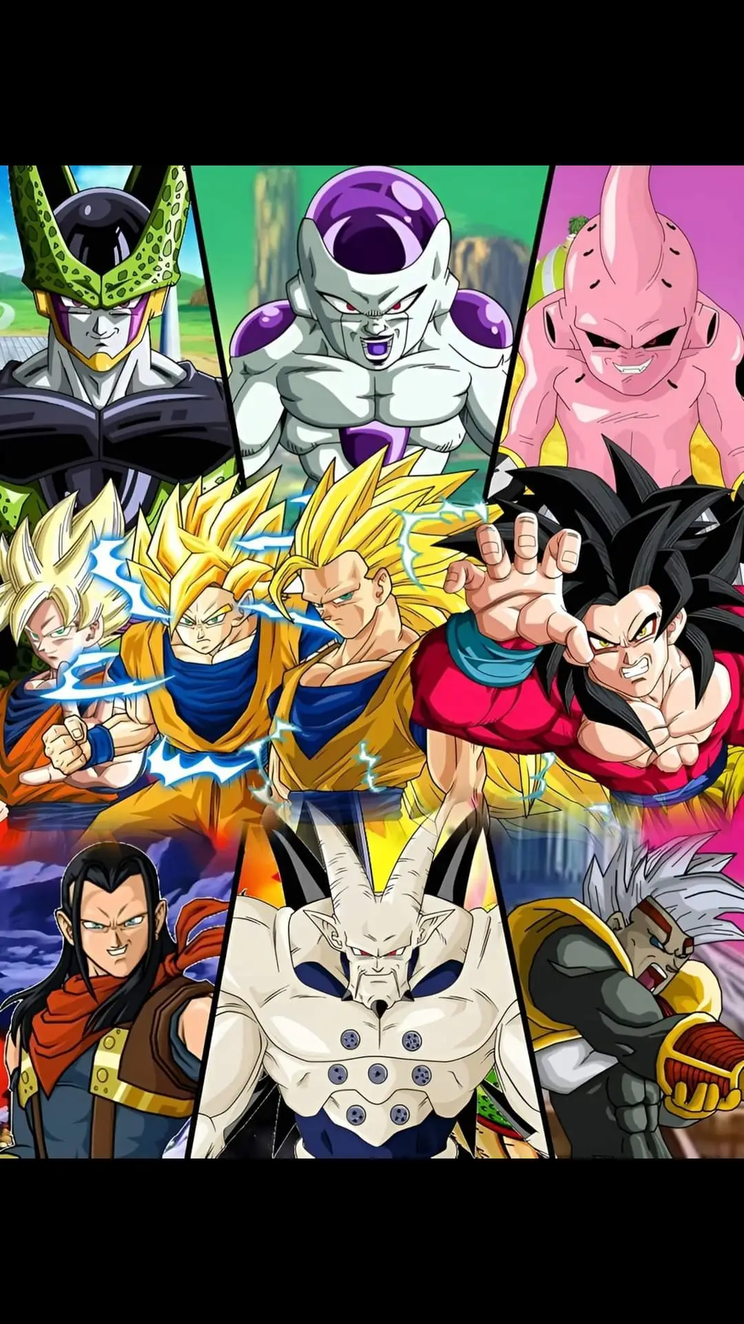 #dragonballz #dbz #dragonballgt #dbgt #songoku #goku #freezer #cell #Buu #lishenron 