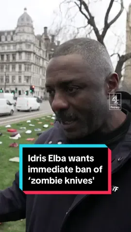 Idris Elba has launched a new campaign to tackle youth violence and knife crime. The Don't Stop Your Future campaign is calling for an immediate ban on machetes and so called zombie knives. #knifecrime #uknews #idriselba #c4news 