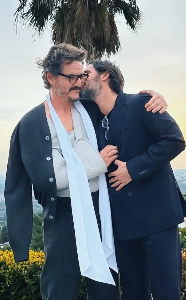 📸NEW: Pedro Pascal with Franklin Latt posted on his instgaram story! 😍🫶🏻 #goldenglobes2024 #pedropascal #pedropascaltiktok #pedropascalsimp #fyp 