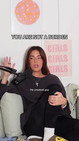 there’s one person who loves, wants, chose, and picked you. He did. you are NOT A BURDEN OR AN ACCIDENT. 🫂❤️